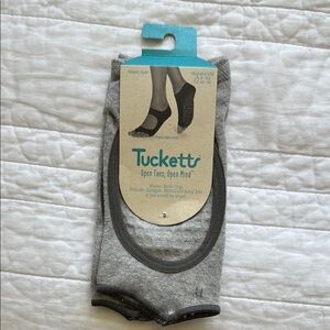 Gray Yoga barefoot workout socks